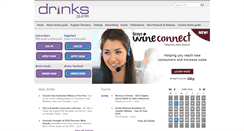 Desktop Screenshot of drinksguide.com.au